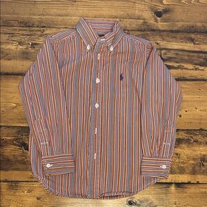 Ralph Lauren boys Striped collared Shirt